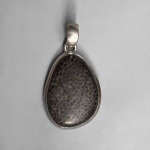 Black Coral Pendant